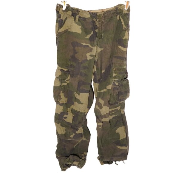 Abercrombie & Fitch Pants - ABERCROMBIE AND FITCH CAMO CARGO PANTS WOMENS SIZE US 0